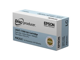 EPSON, PJIC2-LC, CONSUMABLES, LIGHT CYAN INK CARTRIDGE FOR DISCPRODUCER